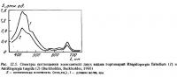 Рис.12.5. Спектры поглощения зооксантелл